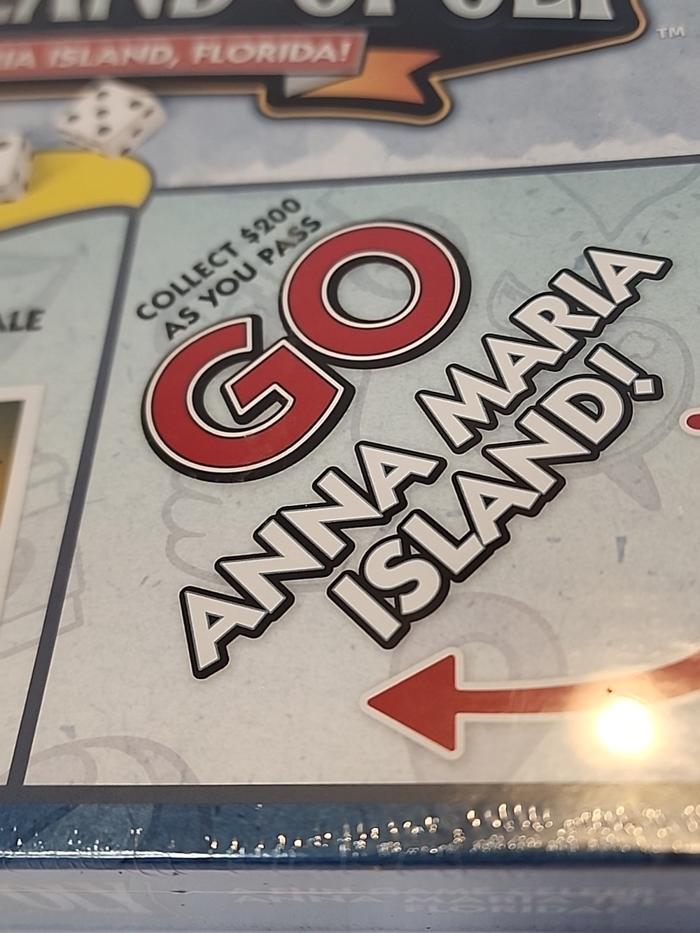 NWT Board Game Anna Maria IslandOPOLY New Sealed In Plastic All Your Favorites - Picture 3 of 4